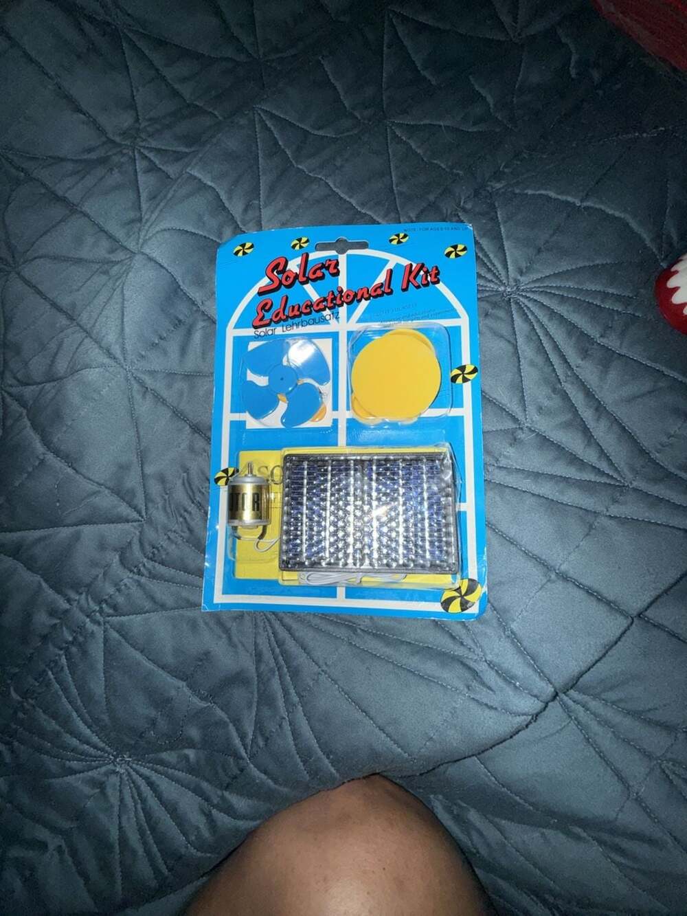 Vintage Solar Educational Kit DIY Science Toy